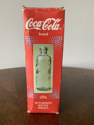 1894 - 1997 Coca Cola Hutchinson Bottle Vicksburg Miss - Box & Bottle