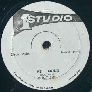 Culture - Behold / John Holt - Have You Ever Been In Love - Studio One