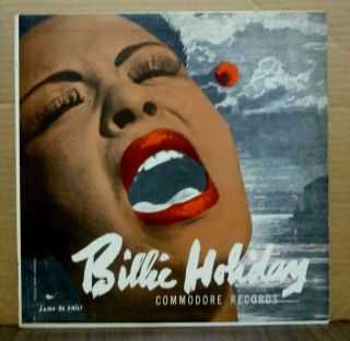 Billie Holiday Self Titled Lp 1958 - Commodore -