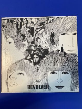 The Beatles Revolver Lp T - 2576 Capitol Mono 1966 Usa Record - /mint