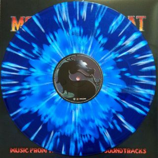 Mortal Kombat 1 & 2 Soundtrack Vinyl Lp Ice Blast Sub Zero Variant Ed Awe