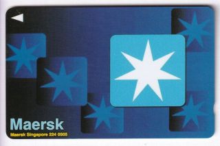 Asie Telecarte / Phonecard.  Singapour 2$ Gpt 1sma Privee Maersk Bateau Neuve