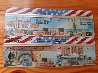 Usa Phonecard Set - York,  Ellis Island