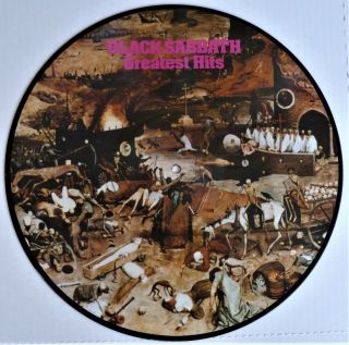 Black Sabbath - Greatest Hits - Picture Disc - Nep6009b - Perfect - Never Played