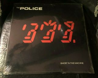 The Police Ghost In The Machine Vintage Vinyl 1st Press A&m Promo 1981