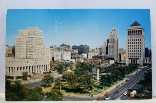 Missouri Mo St Louis Downtown Pacific Building Postcard Old Vintage Card View Pc