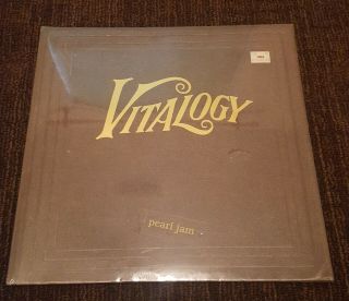 Pearl Jam Lp Vitalogy 1994 Vinyl Record Album W/booklet Rare