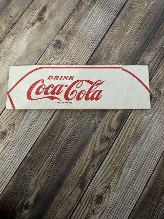Vintage Coca Cola Drink Coca Cola Soda Jerk Paper Hat Nos