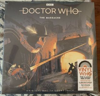 Rsd 2020 Doctor Who The Massacre Soundtrack 2 X Lp 180 Gram Parisian Blaze Vinyl