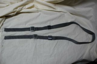 East German Military Issue Sks Rifle Grey Nylon Sling 7.  62x39 Old Stock