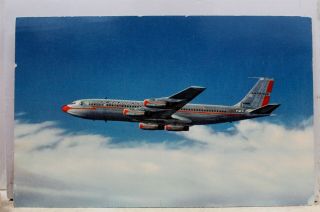 Ad American Airlines 707 Jet Flagship Postcard Old Vintage Card View Standard Pc
