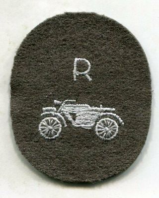 East German Army Military Motorcycle Police Arm Patch
