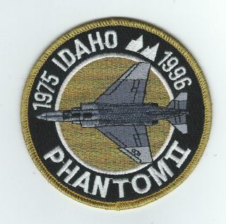 190th Fighter Squadron F - 4 Phantom Ii 1975 - 1996 Patch