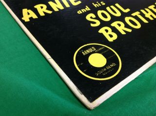 Arnie and his Soul Brothers Doin ' The Prune Rock LP Vinyl 1961 Piranha Records 2
