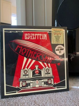 Led Zeppelin Mothership 4xlp Box Set 180 Gm Vinyl Very Best - In Shrink