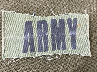 Rhodesian Army Cloth Breast Badge - Bush War Item