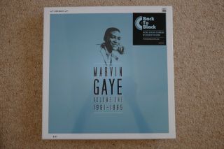Marvin Gaye Volume One 1961 - 1965 7 Lp Vinyl Box Set And M