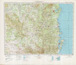 Russian Soviet Military Topographic Maps - Florianopolis (brazil) Ed.  1979