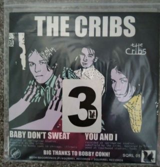 The Cribs / Jen Schande - Split Ep On Squirrel Records In Blue Vinyl