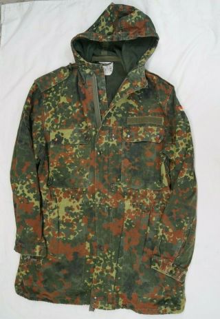 Cold War Era West German Fleck Tarn Camouflage Camo Combat Parka