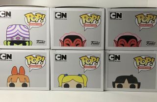 Funko Pop Animation The Powerpuff Girls First To Market Sdcc Complete Set Chase