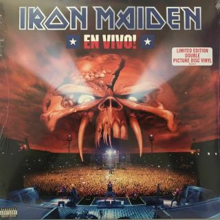 Iron Maiden En Vivo 200g 2lp Picture Disc