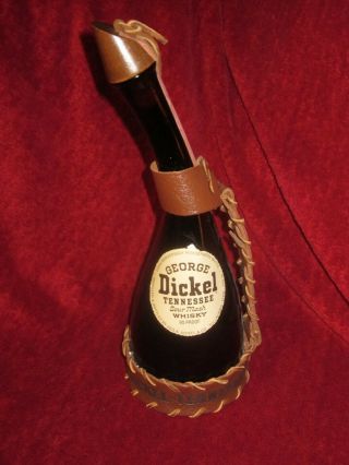 George Dickel Whiskey Bottle Tennessee Empty