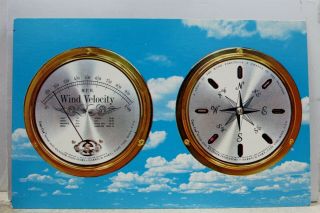 Ad Cape Cod Wind Speed Direction Indicator Postcard Old Vintage Card View Post