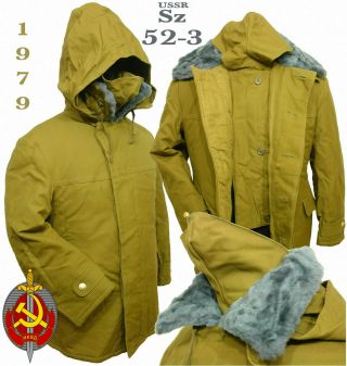 Sz 52 - 3 Winter Jacket Of Soldiers Of Special Forces Vdv Ussr Army