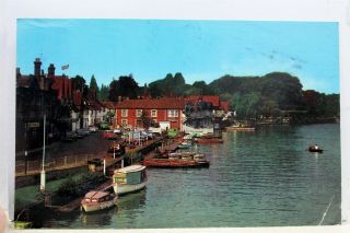 United Kingdom Henley On Thames Riverside Postcard Old Vintage Card View Post Pc