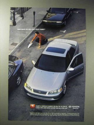 2001 Toyota Camry Car Ad - How Much Do You Love?