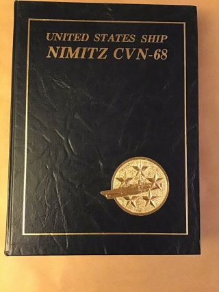 Uss Nimitz Cvn - 68 Cruise Book 1977 - 78