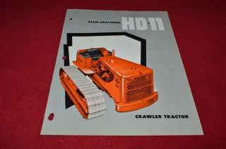Allis Chalmers Hd11 Crawler Tractor Dealer 