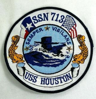Uss Houston Ssn - 713 Patch