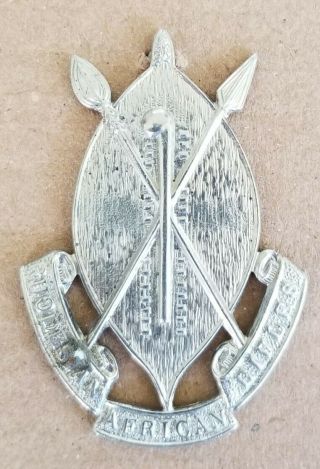 Rhodesian African Rifles Rhodesia Africa Metal Beret Badge