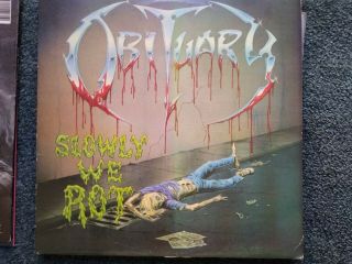 Obituary Slowly We Rot Vinyl Death Autopsy Asphyx Bolt Thrower Celtic Frost