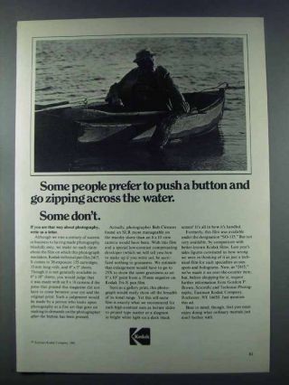 1981 Kodak Technical Pan Film 2415 Ad - Across Water