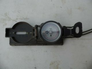 Vintage Sep 2,  79 Us Military Issue Magnetic Compass Stocker & Yale Inc.