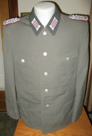 Tailored Black Collar East German Stasi Officer 