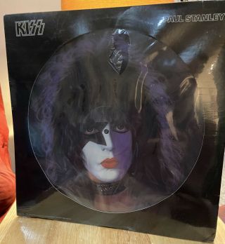 Kiss Paul Stanley 1978 Solo Lp Vinyl Nblp 7123 Record