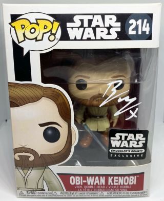 Ewan Mcgregor Signed/autographed Funko Pop Star Wars Obi - Wan Kenobi