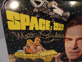 1976 VINTAGE SPACE:1999 LUNCHBOX & THERMOS NM TAG SIGNED BY MARTIN LANDAU 3