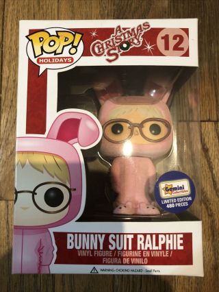 Funko Pop A Christmas Story Bunny Suit Ralphie 12 Gemini Flocked Le 480 Piece