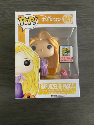 2015 Sdcc Disney Rapunzel And Red Pascal Funko Pop Exclusive Convention 147