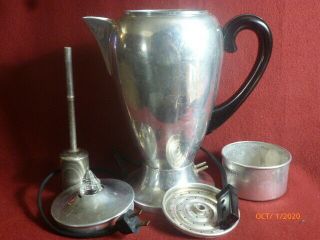Vintage Mirro Aluminum 9122M 8 cup Electric Coffee Percolator 2
