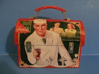 2012 Coca Cola Lunch Box Tin By The Tin Box Co.  - -