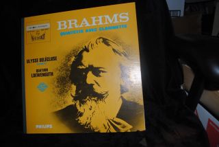 Brahms Quintette Avec Clarinette Tresors Classiques Philips Hi Fi Stereo Lp