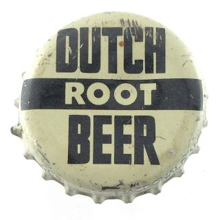 Vintage Dutch Root Beer Bottle Cap Crown Cork Liner Macdonald Son North Bay M960