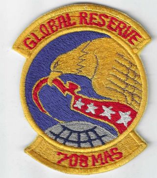 Us Air Force Theatre Made 708th Military Airlift Squadron Patch