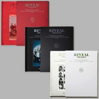The Boyz Reveal 1st Album 3 Ver Set 3cd,  Poster,  3 Photo Book,  12 Card,  Gift